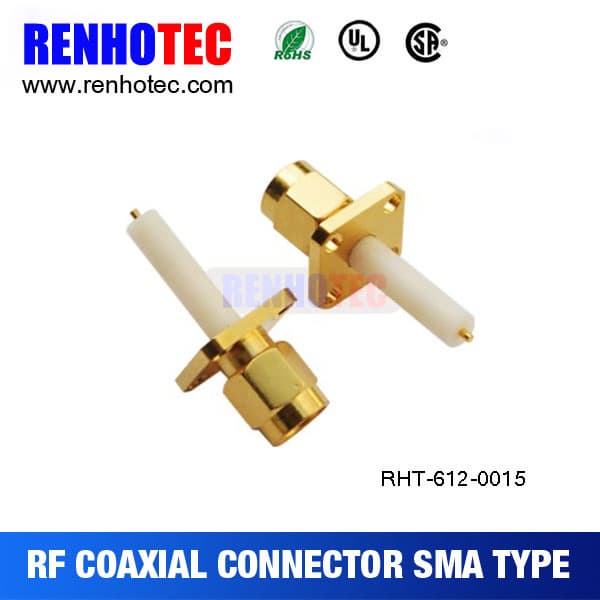 SMA Straight Male Connector Crimp RF Coaxial Connectors
